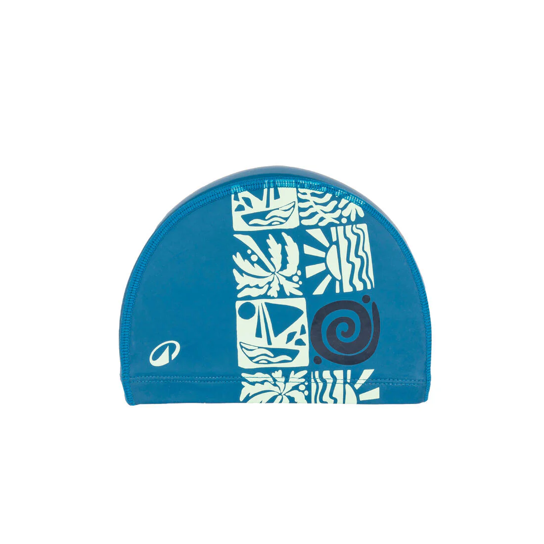 Gorro de natación niño tela blanco con estampado estrellas talla S - Image 6
