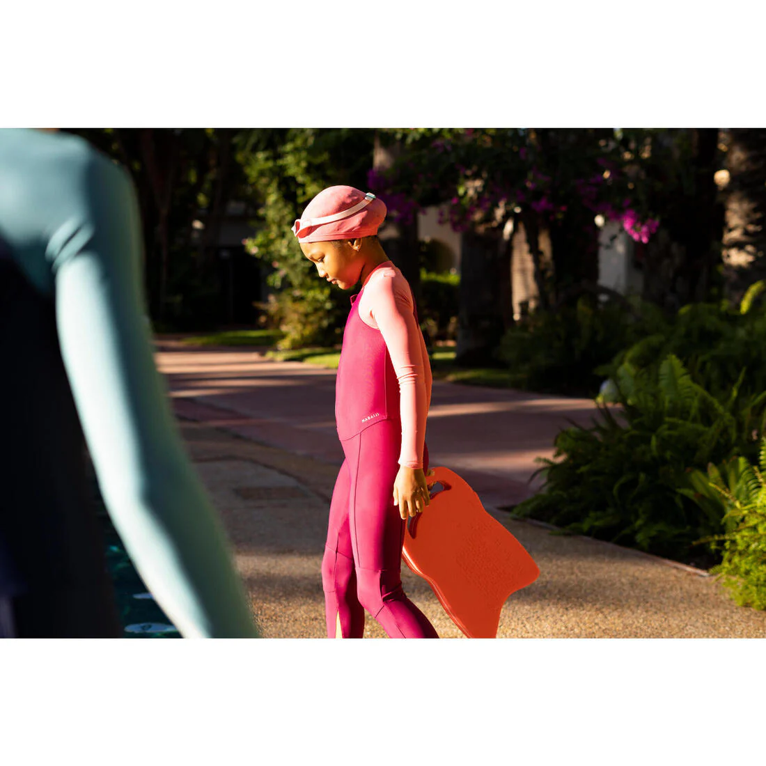 Gorro de natación tela rosado talla S - Image 18