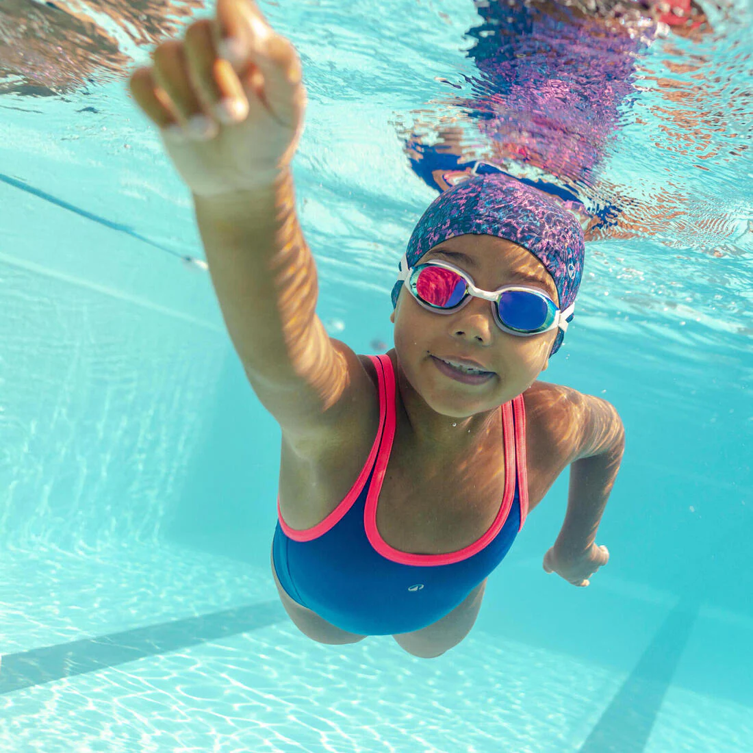 Gorro de natación tela talla M - Image 12