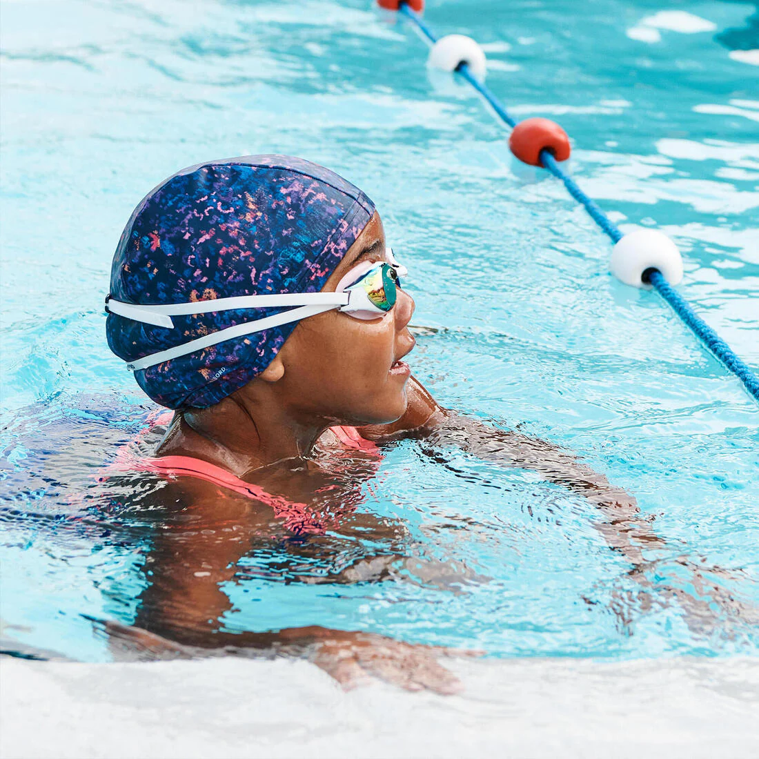 Gorro de natación tela talla M - Image 13