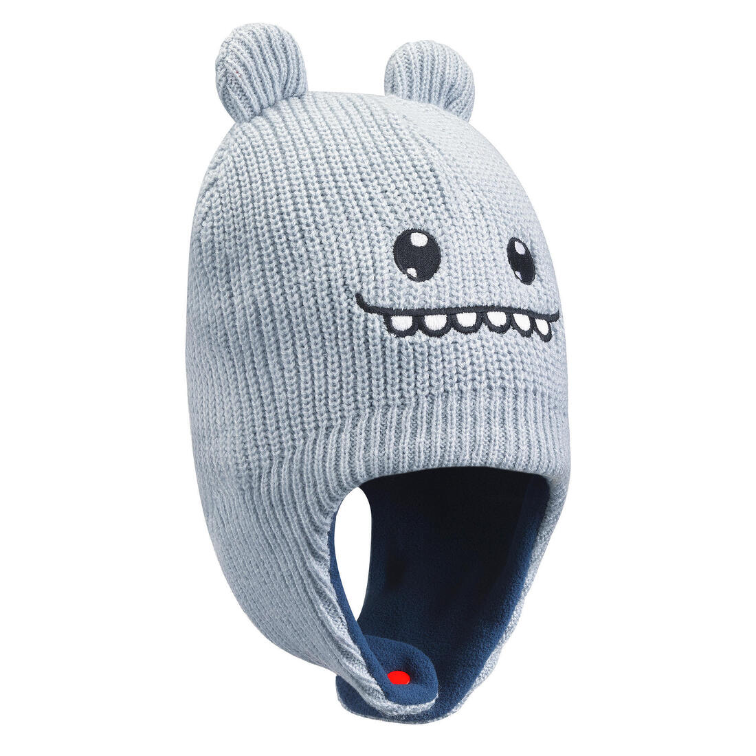 Gorro de nieve bebé gris azul - Image 8
