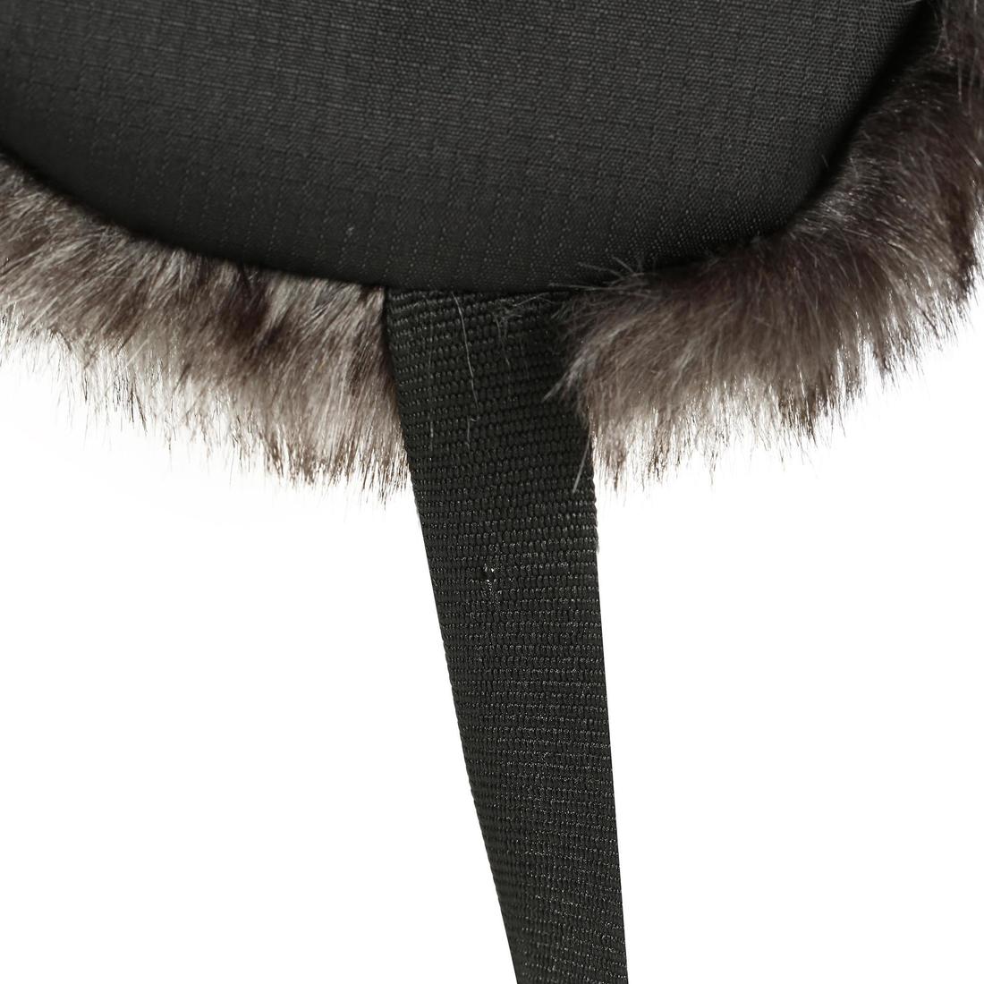 Gorro de nieve con orejeras negro - Image 5