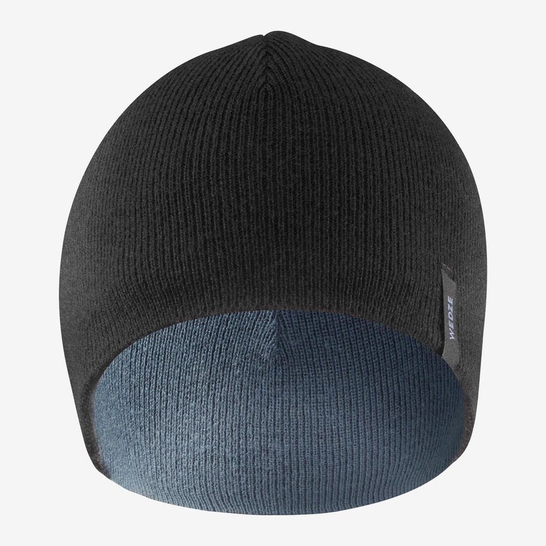 Gorro de nieve niños negro azul reversible - Image 3