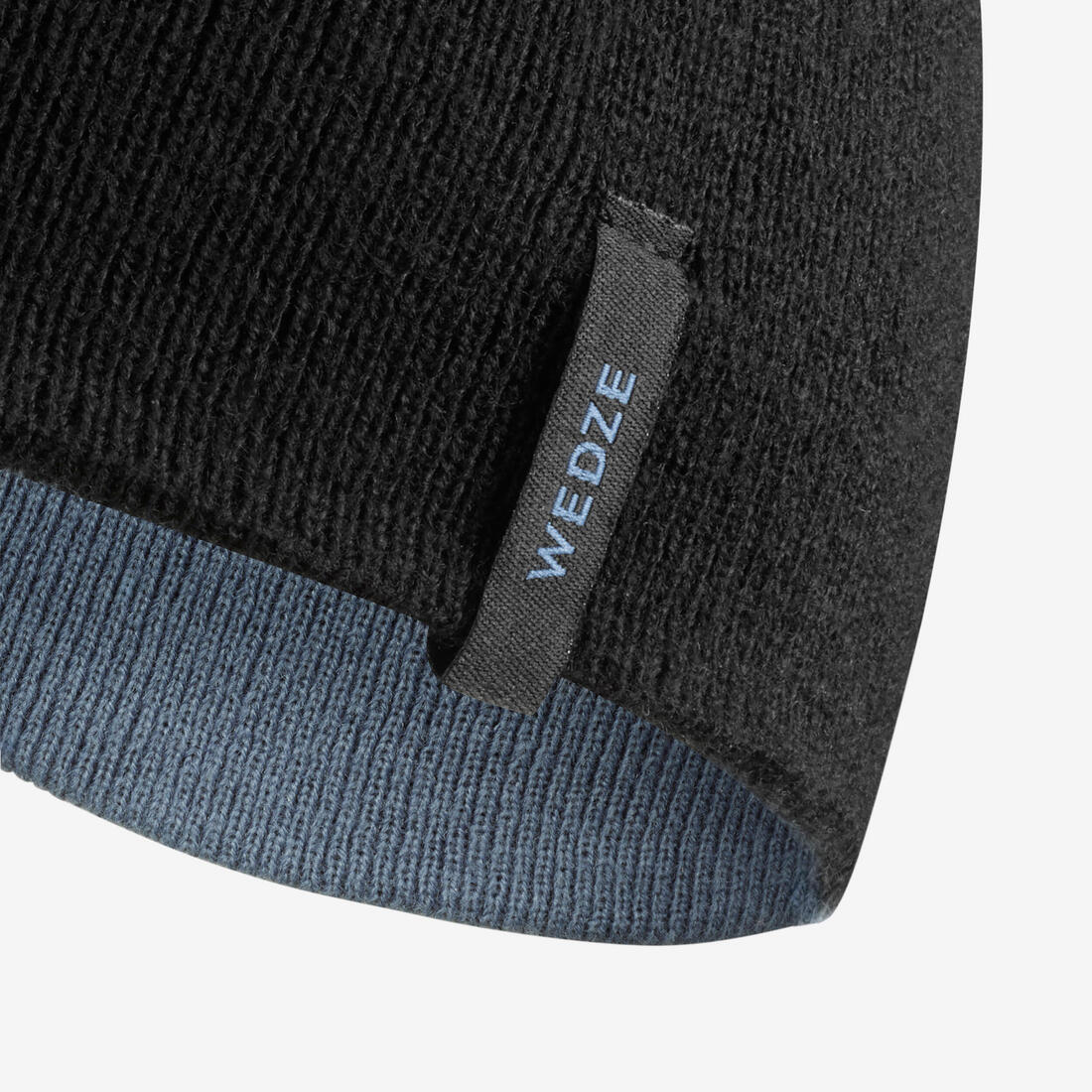 Gorro de nieve niños negro azul reversible - Image 4