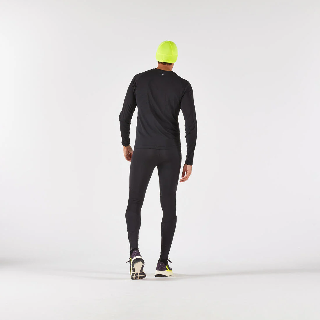 Gorro running cálido adulto - Kiprun Warm+ V2 amarillo fluo - Image 4