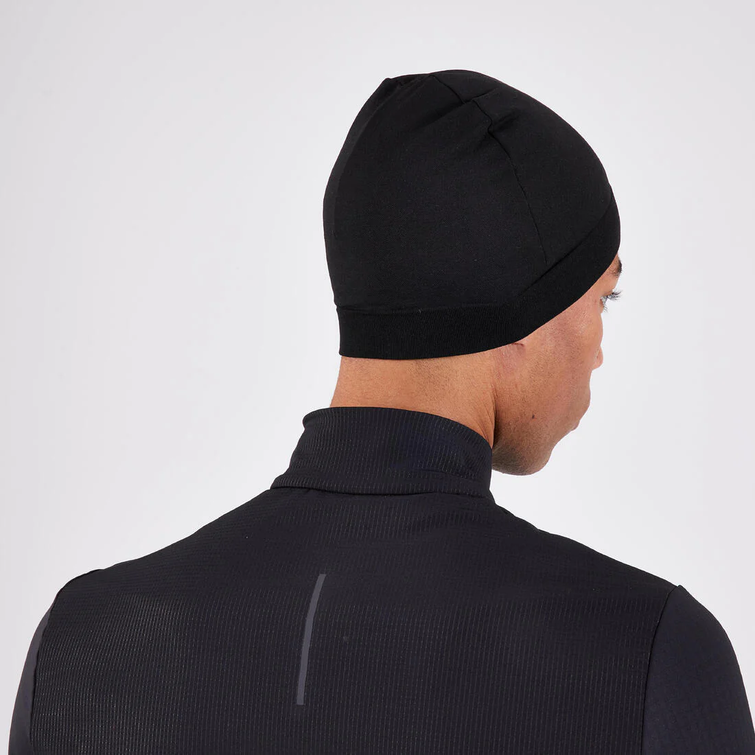 GORRO RUNNING SIN COSTURAS ADULTO KIPRUN NEGRO - Image 3
