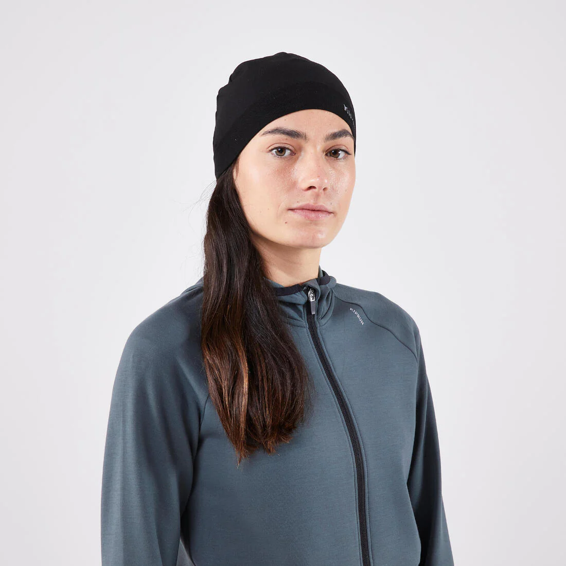 GORRO RUNNING SIN COSTURAS ADULTO KIPRUN NEGRO - Image 4