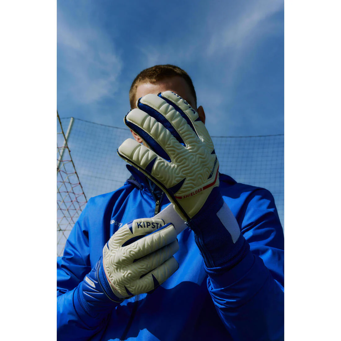 GUANTES DE ARQUERO ADULTO F500 VIRALTO SHIELDER BLANCO - Image 17