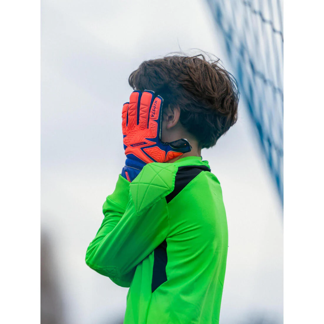 GUANTES ARQUERO NIÑOS VIRALTO F500 NARANJO - Image 10
