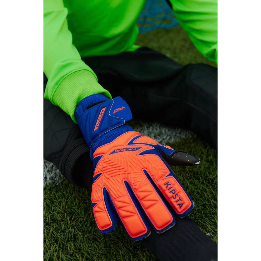 GUANTES ARQUERO NIÑOS VIRALTO F500 NARANJO - Image 8