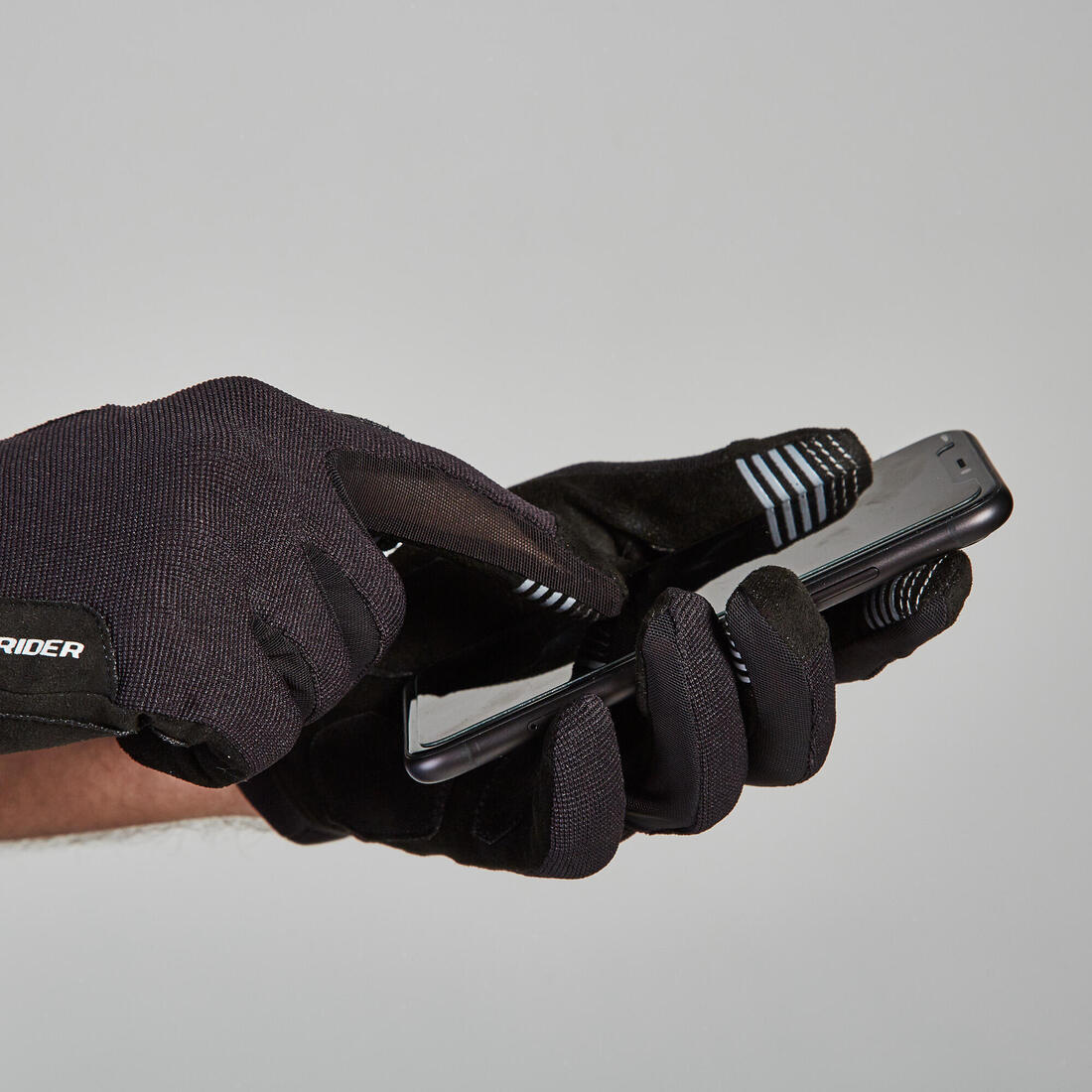 GUANTES CICLISMO MTB ST 100 NEGRO - Image 6