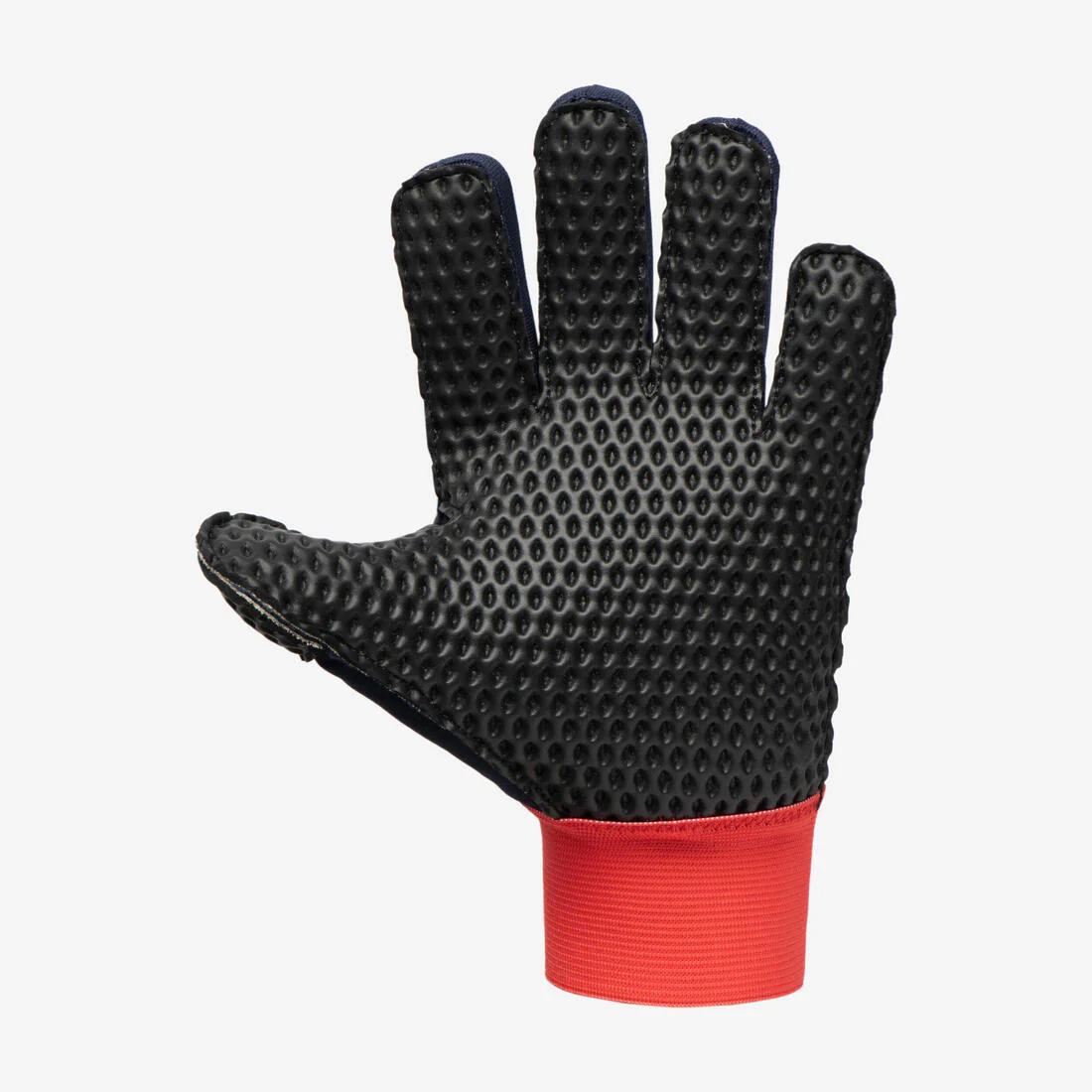 GUANTES DE ARQUERO DE FÚTBOL NIÑO F100 SUPERESIST ROJO AZUL - Image 4
