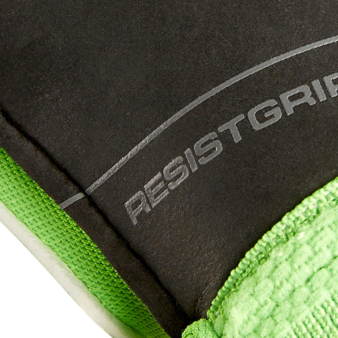 GUANTES DE ARQUERO FÚTBOL NIÑOS F100 RESIST NEGRO/VERDE - Image 2