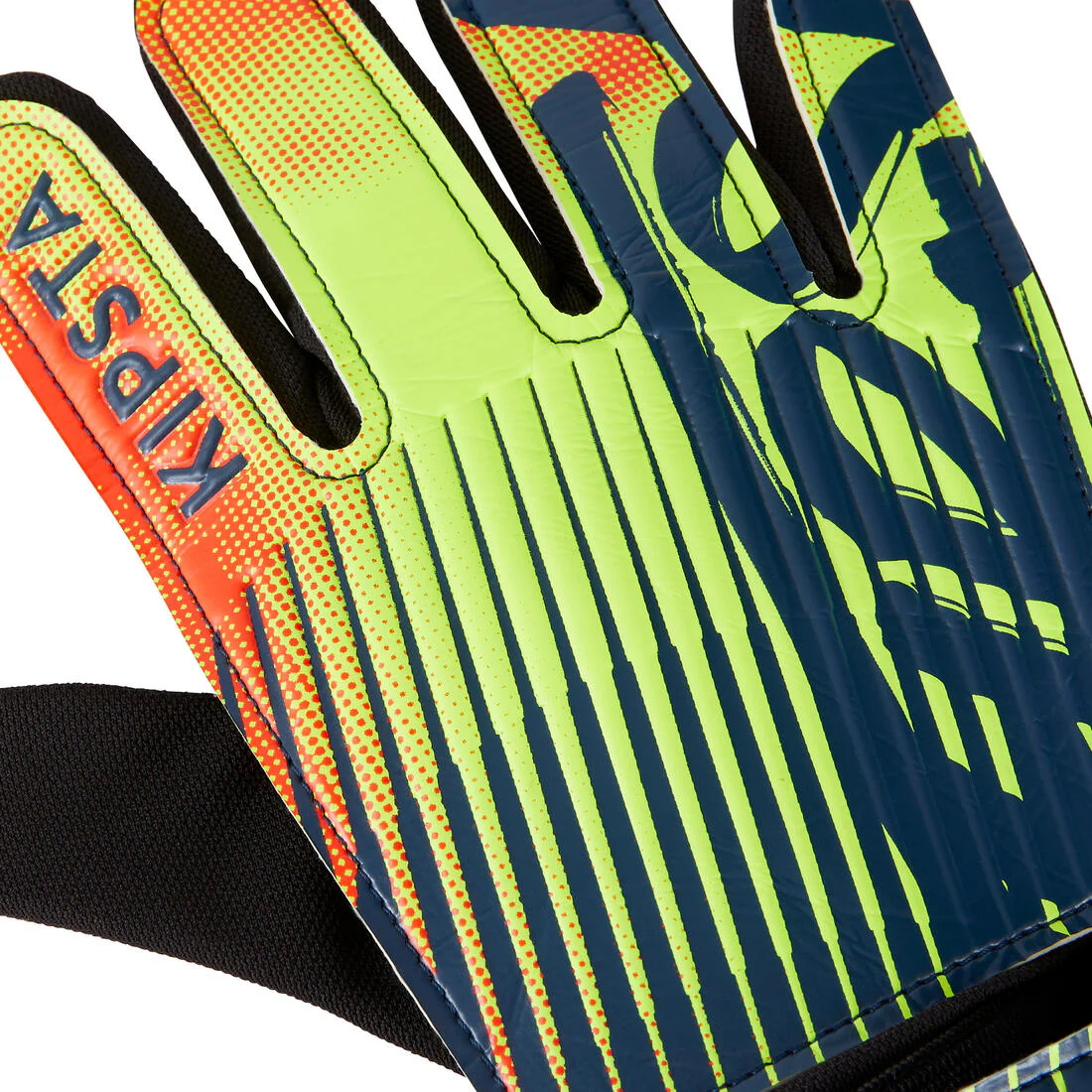 GUANTES DE ARQUERO FÚTBOL NIÑOS FIRST AMARILLO/ROJO - Image 4