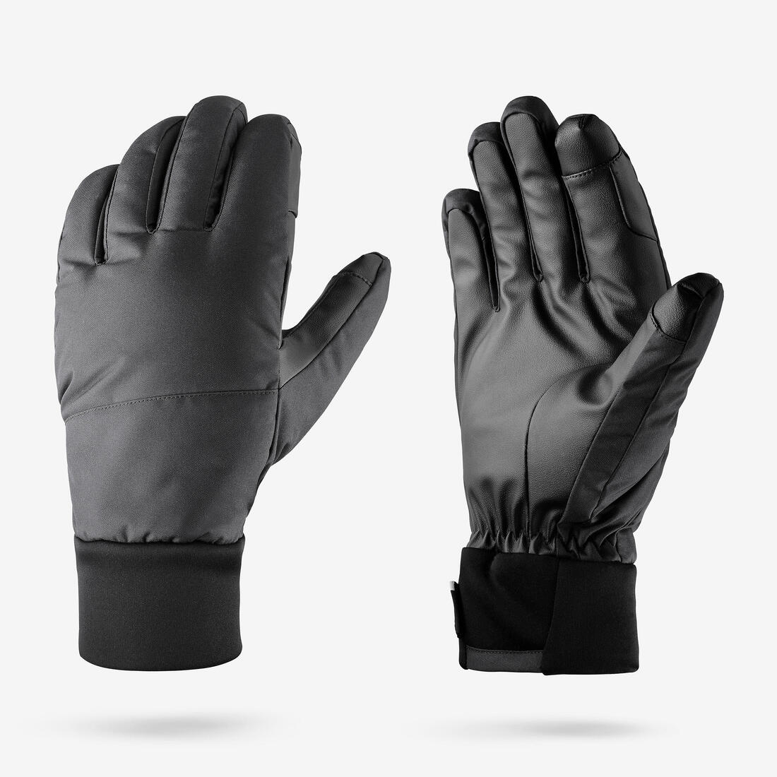 GUANTES IMPERMEABLES DE NIEVE ADULTOS - 100 NEGROS - Image 2