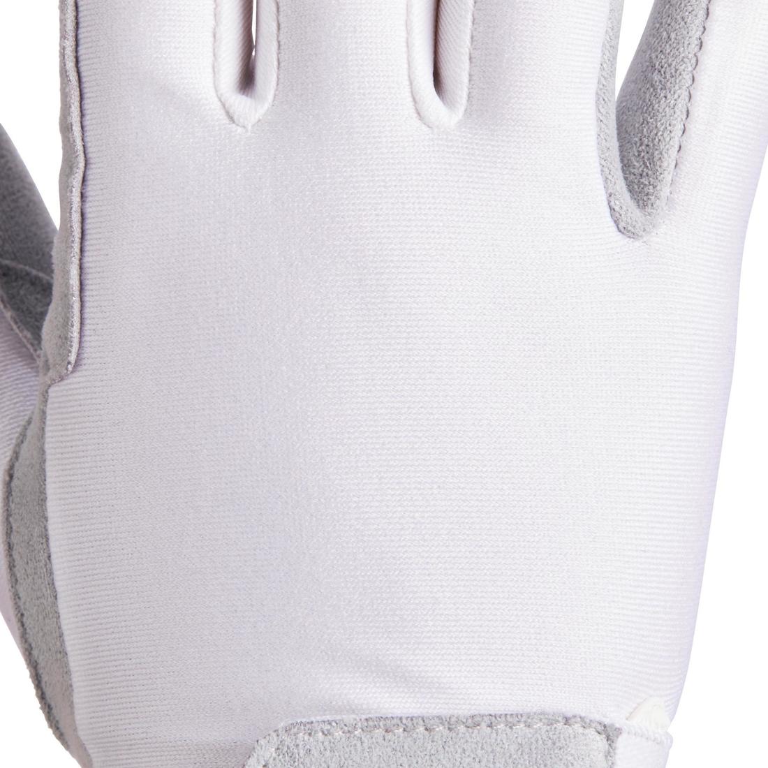 Guantes equitación niños BASIC negros - Image 5