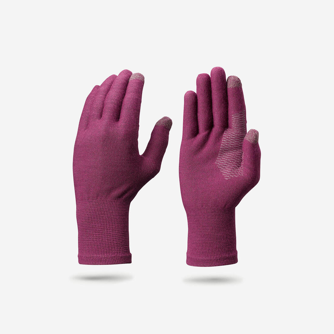 GUANTES INTERIORES SIN COSTURAS DE SENDERISMO ADULTO MT500 - Image 2