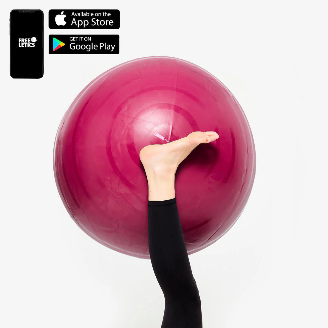 GYM BALL RESISTENTE TALLA 1 55 CM - Image 6