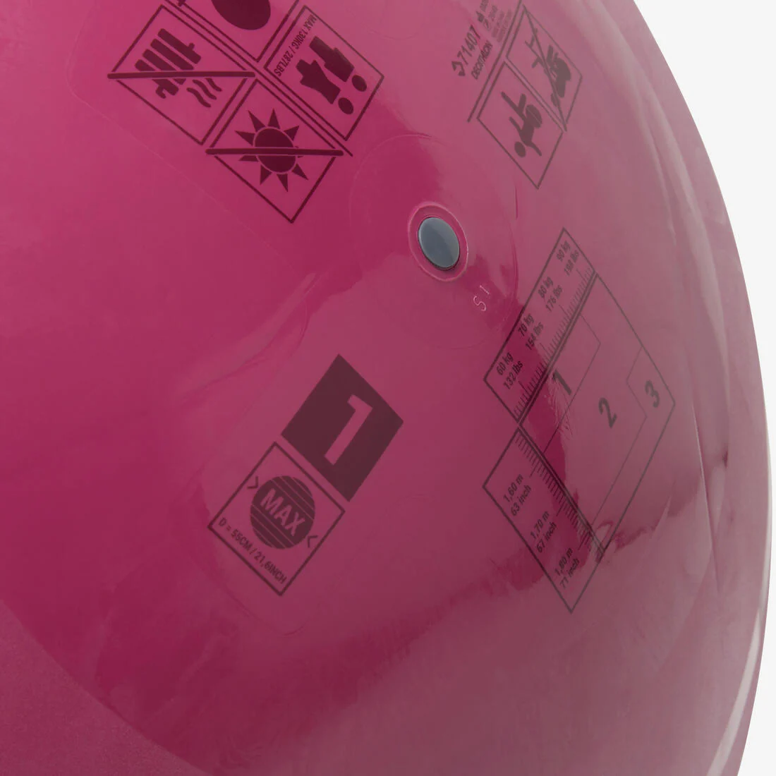 GYM BALL RESISTENTE TALLA 1 55 CM - Image 7
