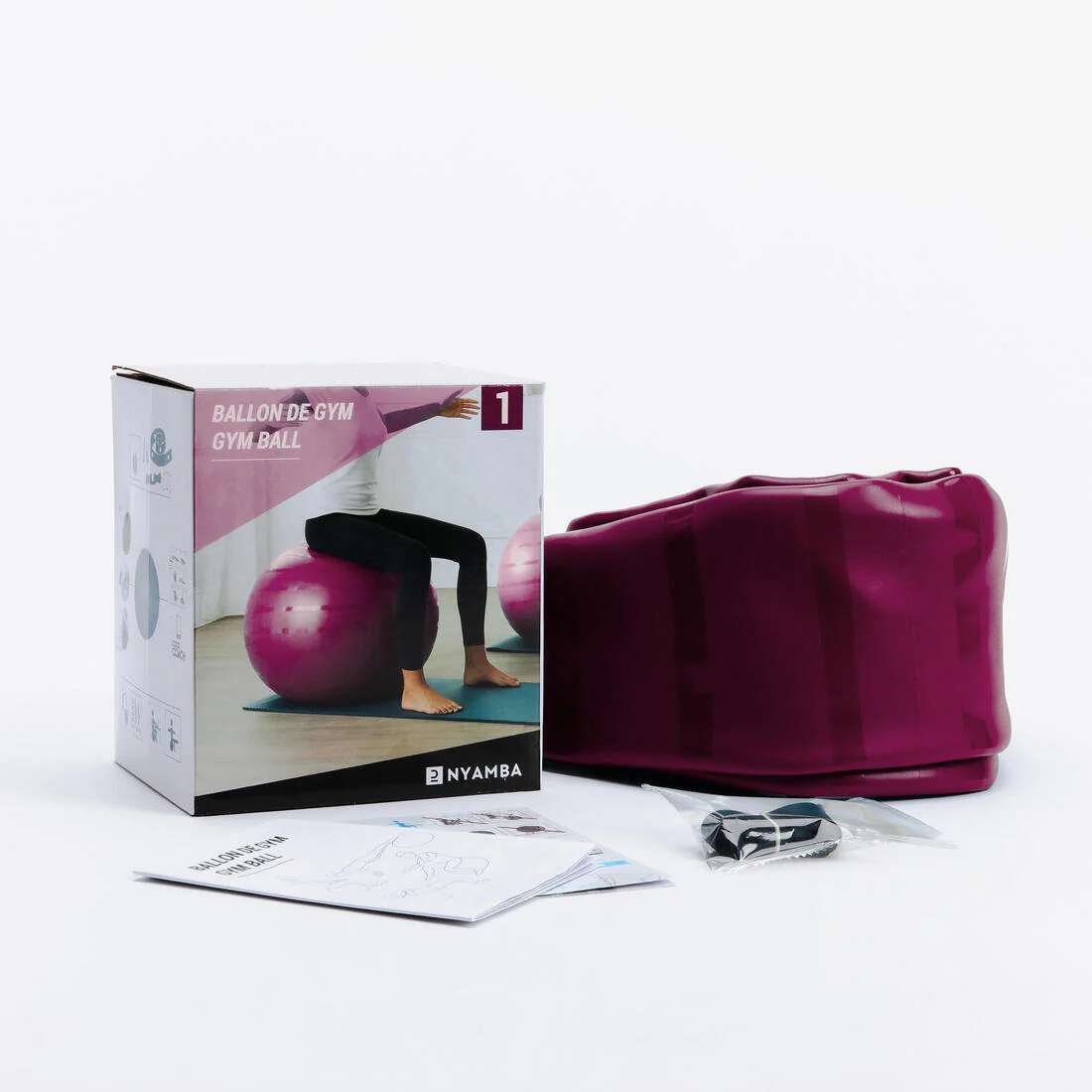 GYM BALL RESISTENTE TALLA 2 65 CM - Image 12