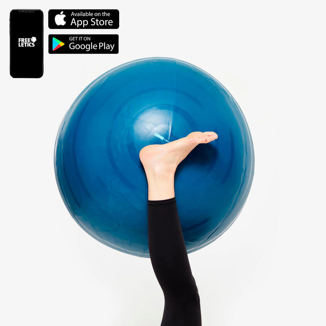GYM BALL RESISTENTE TALLA 3 75 CM - Image 3