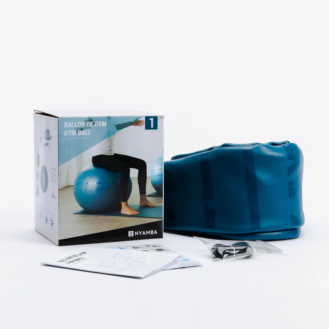 GYM BALL RESISTENTE TALLA 3 75 CM - Image 6