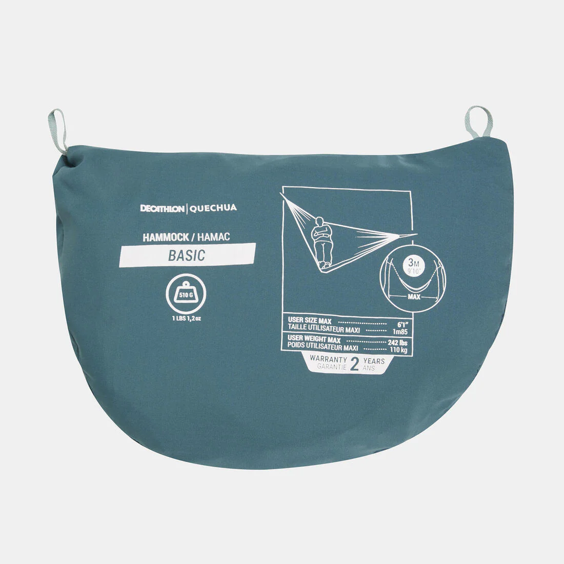 HAMACA BASIC300 1 PERSONA AZUL - Image 7