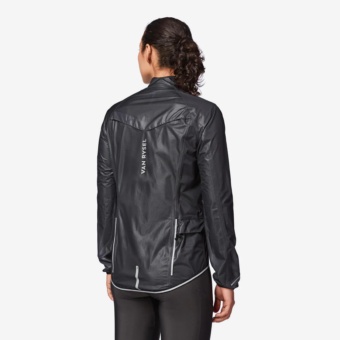 Chaqueta RCR Mujer Negro Impermeable Ultraligera - Image 2