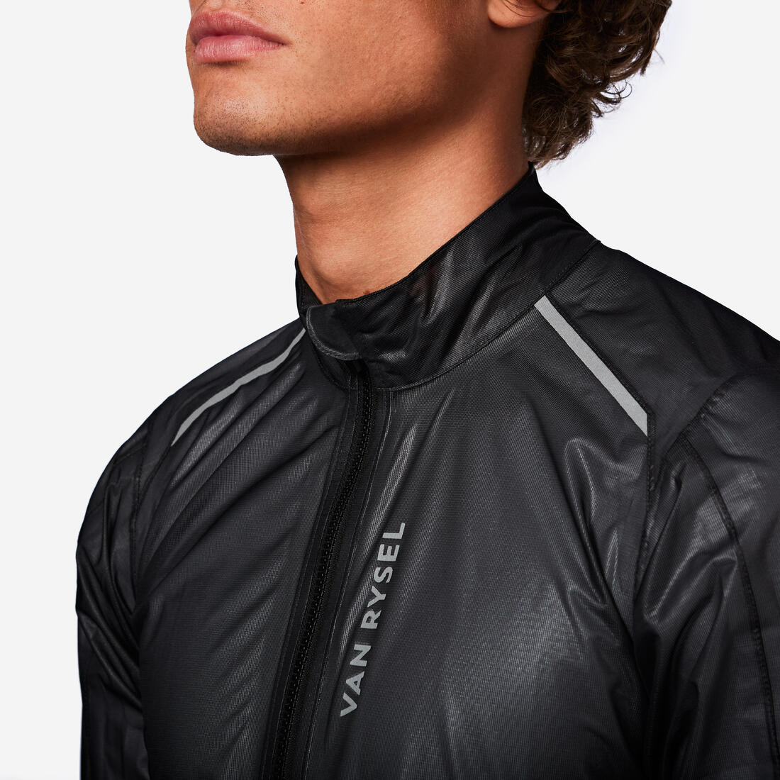 CHAQUETA CICLISMO IMPERMEABLE HOMBRE ROADR 900 - ULTRA-LIGHT NEGRO - Image 4