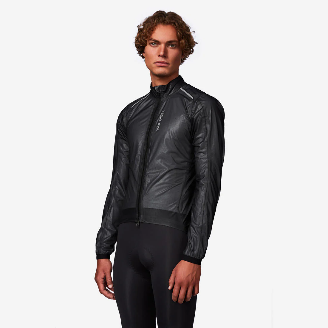 CHAQUETA CICLISMO IMPERMEABLE HOMBRE ROADR 900 - ULTRA-LIGHT NEGRO - Image 7
