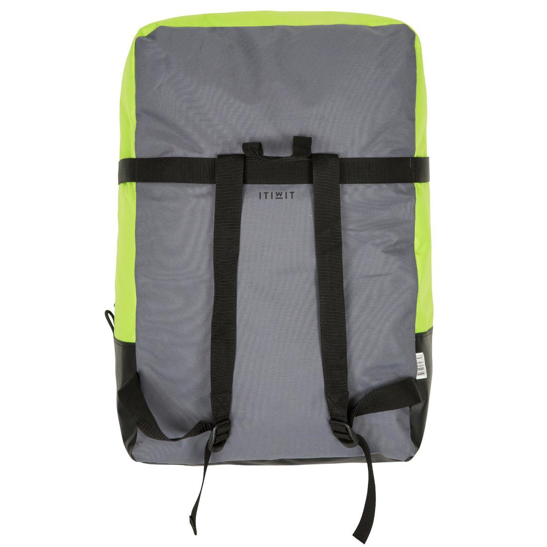 Kayak inflable 1-2 plazas verde - Image 16