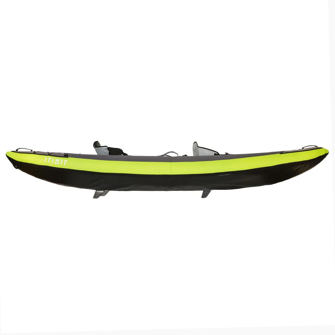 Kayak inflable 1-2 plazas verde - Image 2
