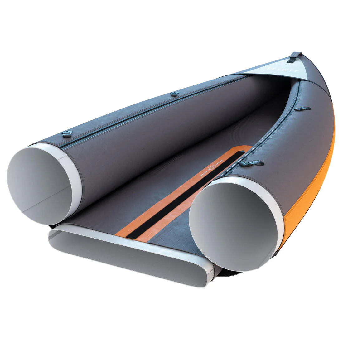 Kayak inflable 1-2 plazas verde - Image 5