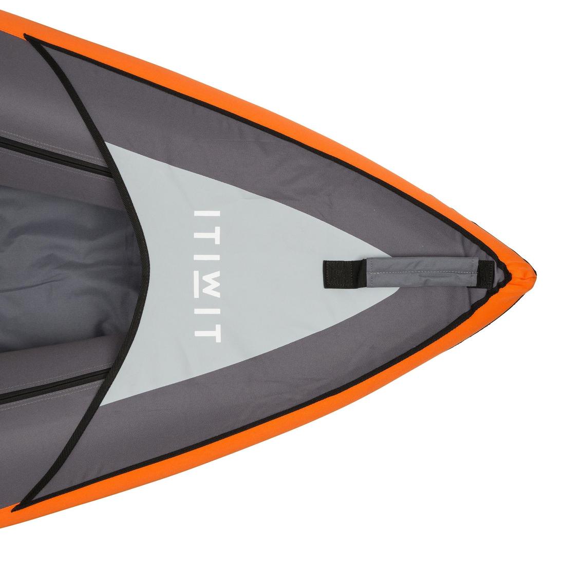 Kayak inflable 2-3 plazas naranja - Image 5