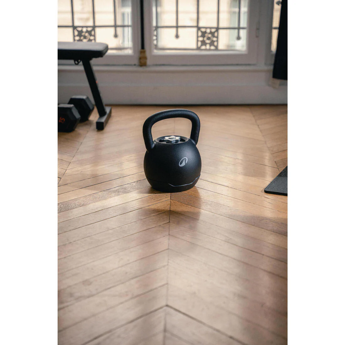KETTLEBELL AJUSTABLE BASE 12 KG / PESOS ADICIONALES VENDIDOS POR SEPARADO - Image 6