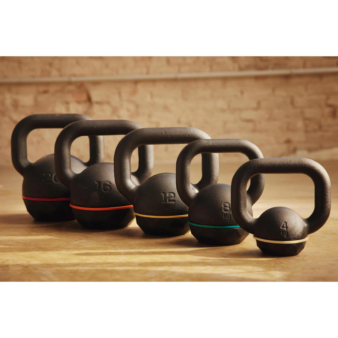 KETTLEBELL HIERRO + BASE GOMA 20 KG - Image 5