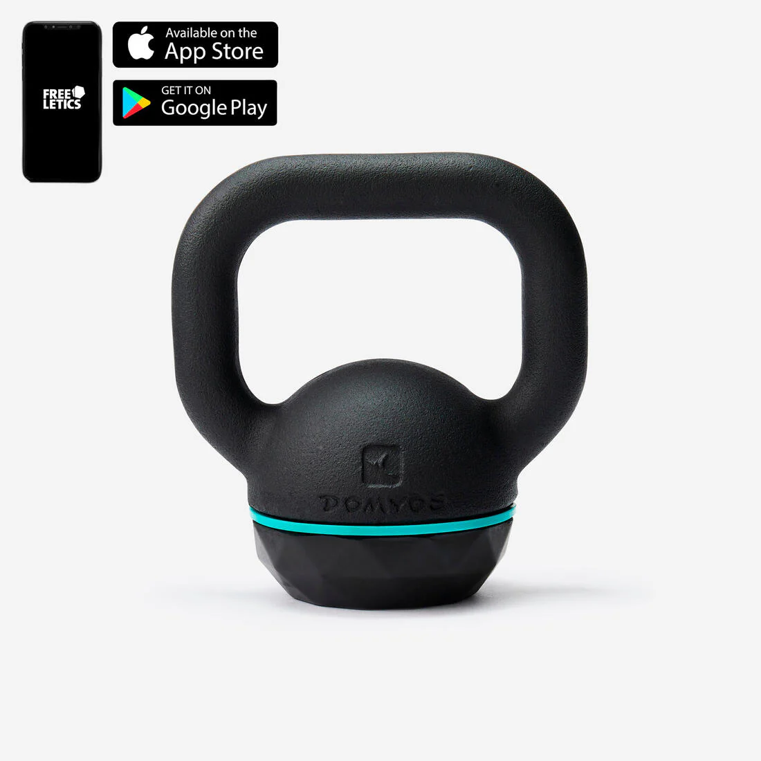 KETTLEBELL HIERRO + BASE GOMA 6 KG - Image 2