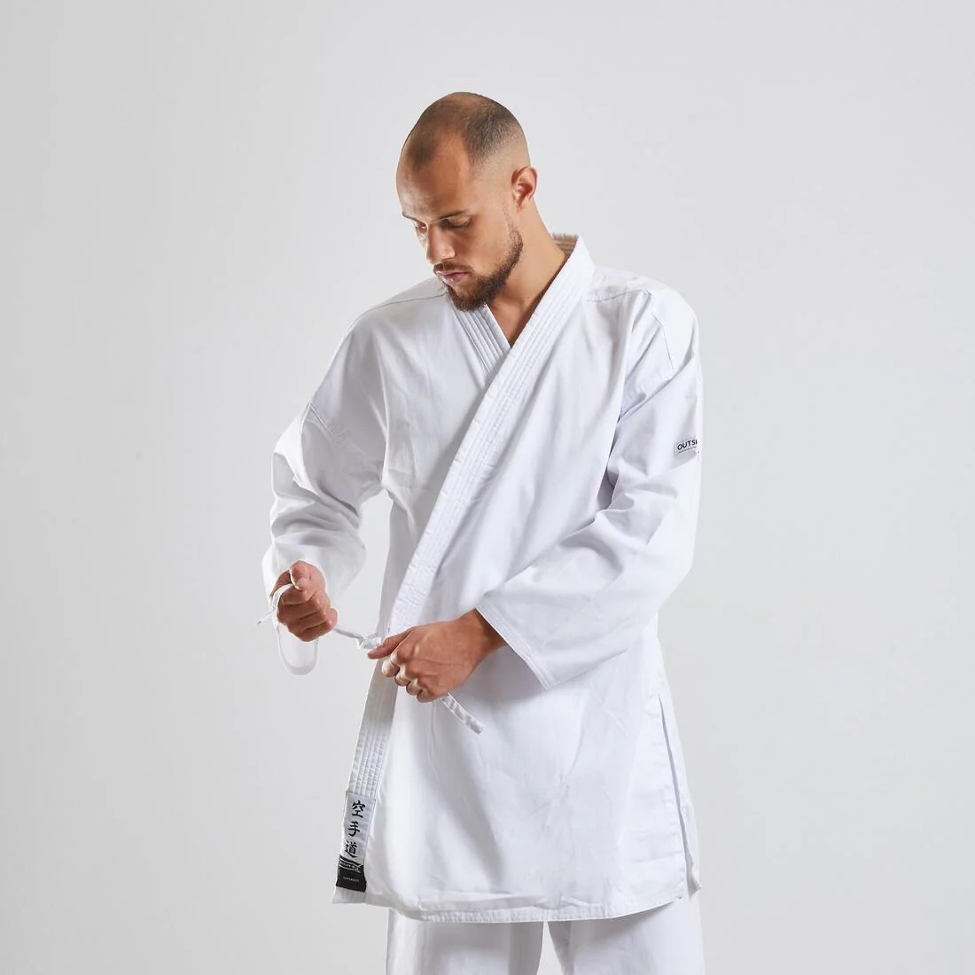 KIMONO DE KARATE BLANCO DE ADULTO 100 - Image 3