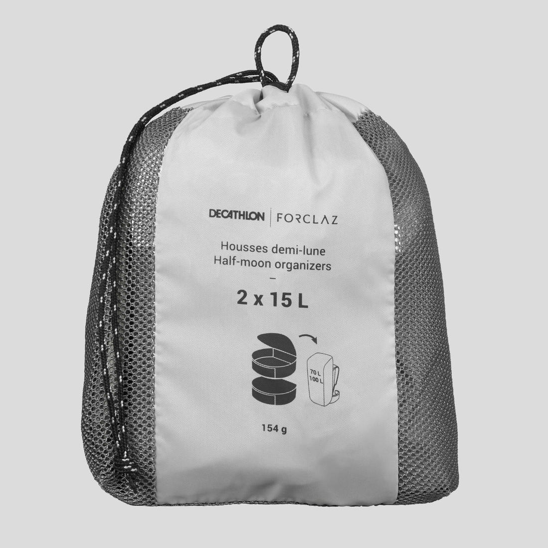 KIT BOLSOS ORGANIZADORES PARA MOCHILA X 2 - Image 3
