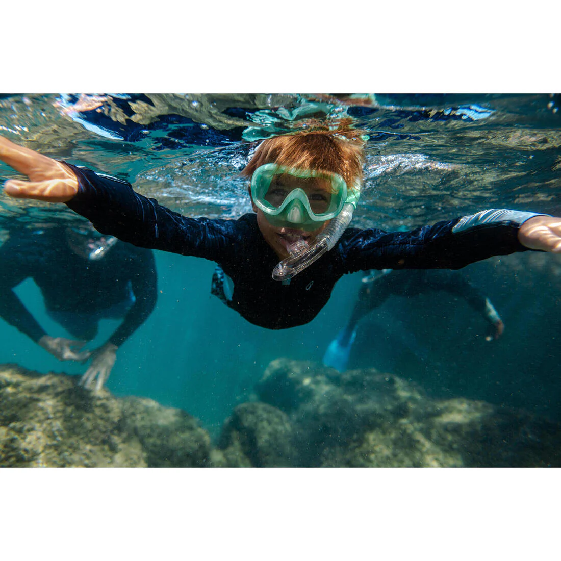 KIT BUCEO 100 NIÑOS MÁSCARA ANTIVAHO + TUBO SNORKEL - Image 11