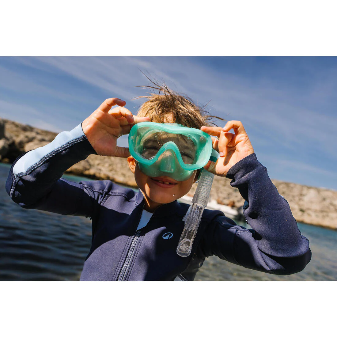 KIT BUCEO 100 NIÑOS MÁSCARA ANTIVAHO + TUBO SNORKEL - Image 14