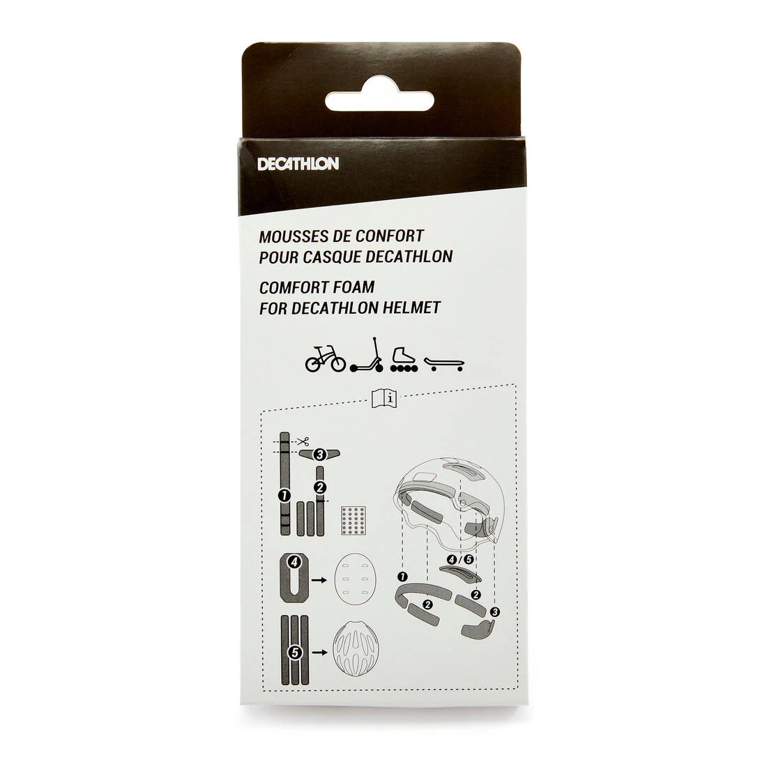 KIT GOMAS RECAMBIO CASCO OXELO - Image 6