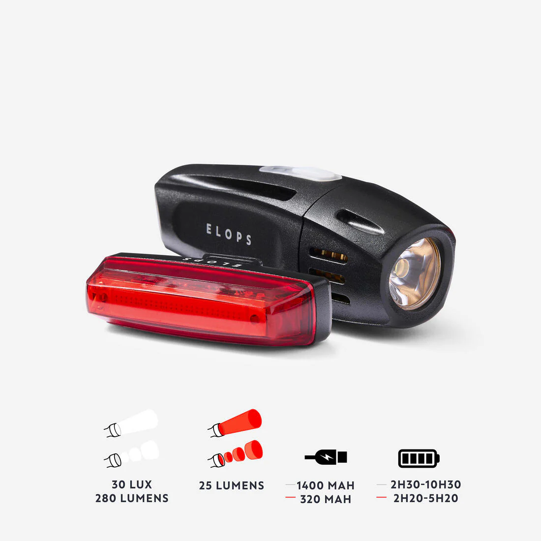 KIT LUCES BICI ST920 USB - Image 6
