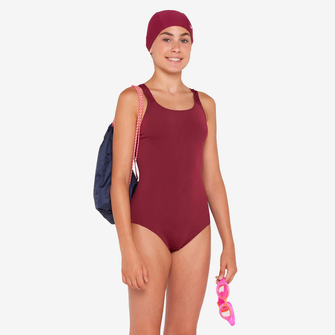 KIT NATACIÓN 100 NIÑA MORADO - Image 4