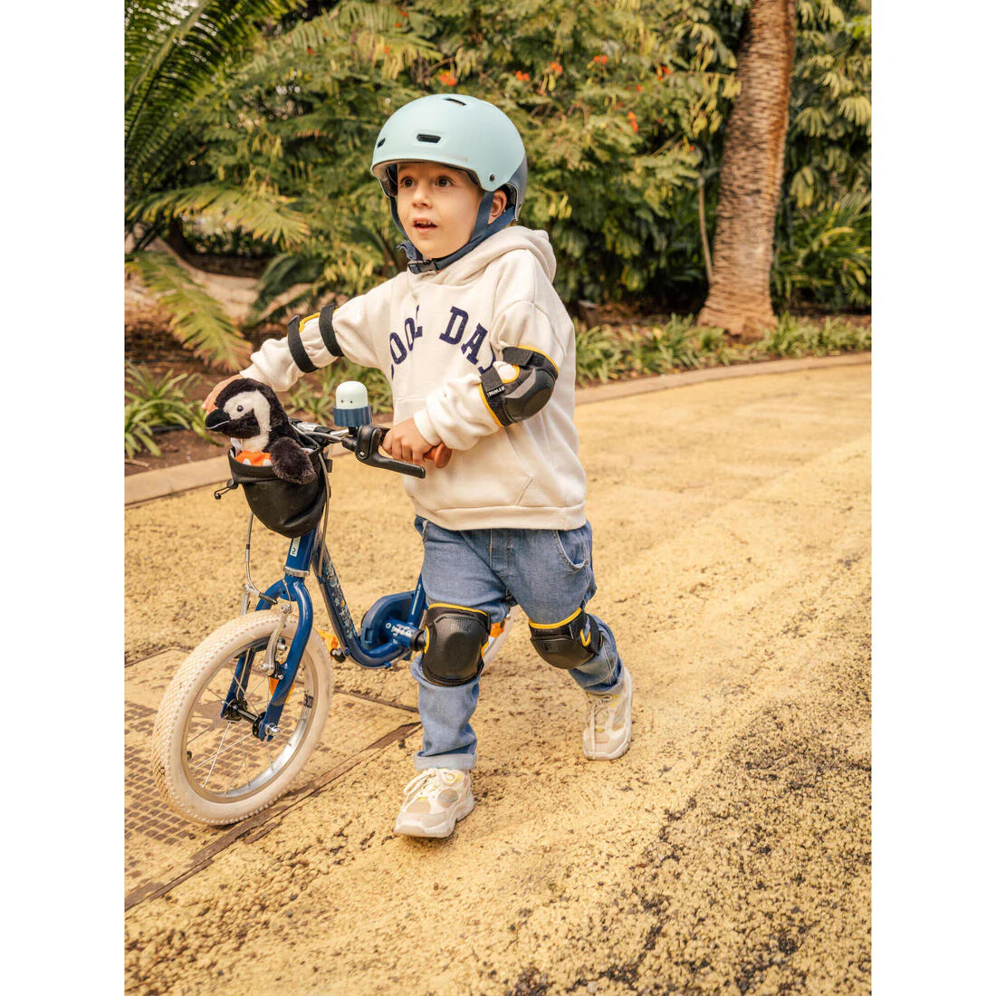 Kit Protección Bici Codos + Rodillas Negro Talla Única 3-6 Años - Image 11