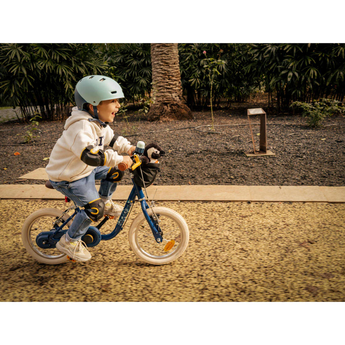Kit Protección Bici Codos + Rodillas Negro Talla Única 3-6 Años - Image 12