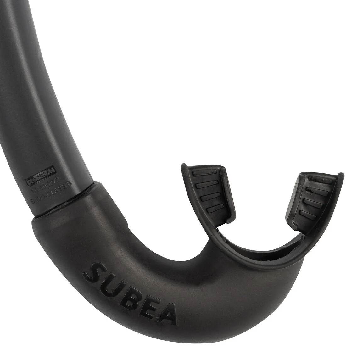 Kit Snorkel Aletas Máscara Tubo 100 Adulto Gris Negro - Image 7