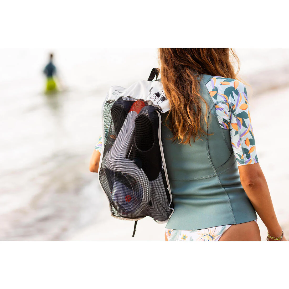 Kit Snorkel Máscara Easybreath + Aletas Adulto - Image 11