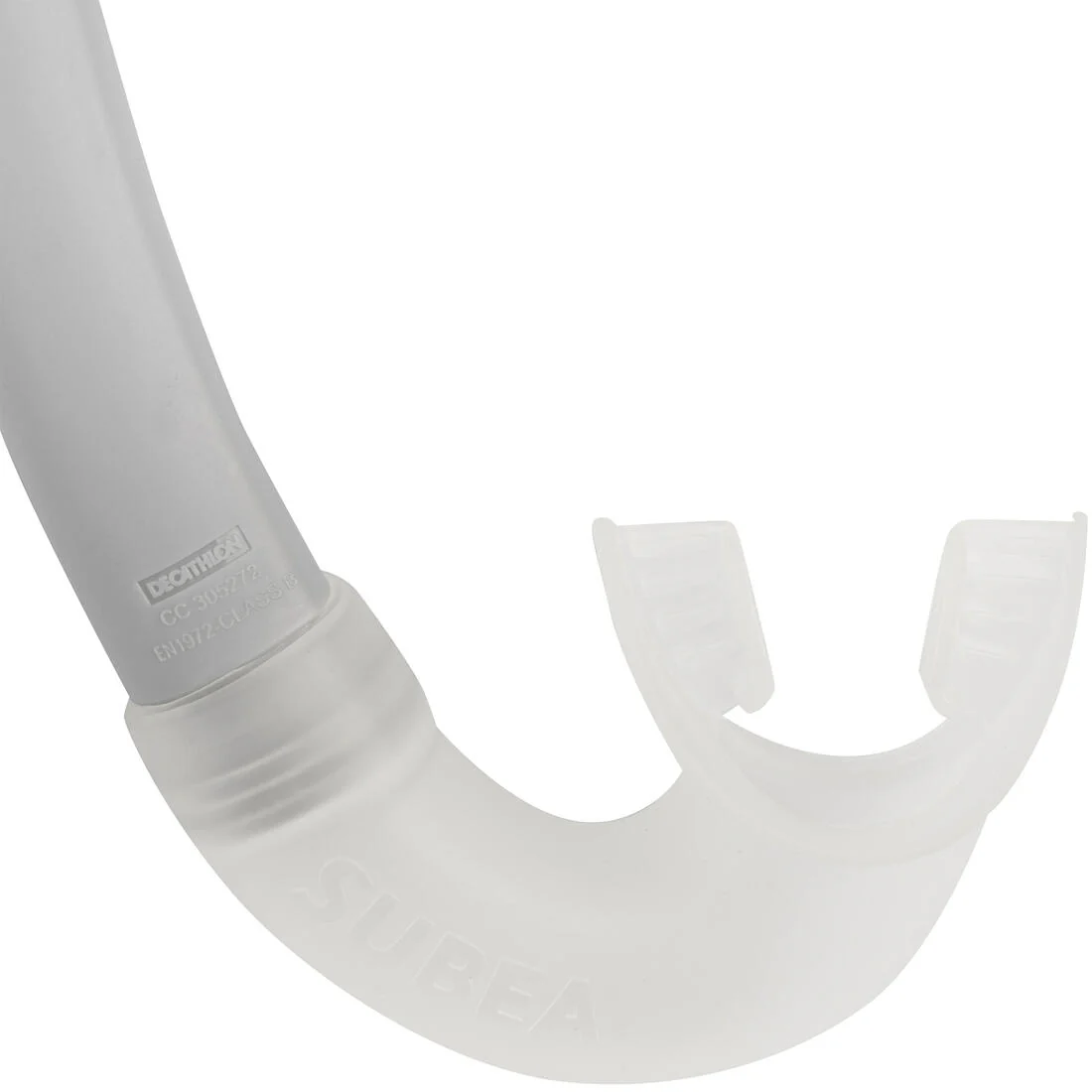 Kit Máscara + Tubo Snorkel Subea 100 Niños Gris - Image 10