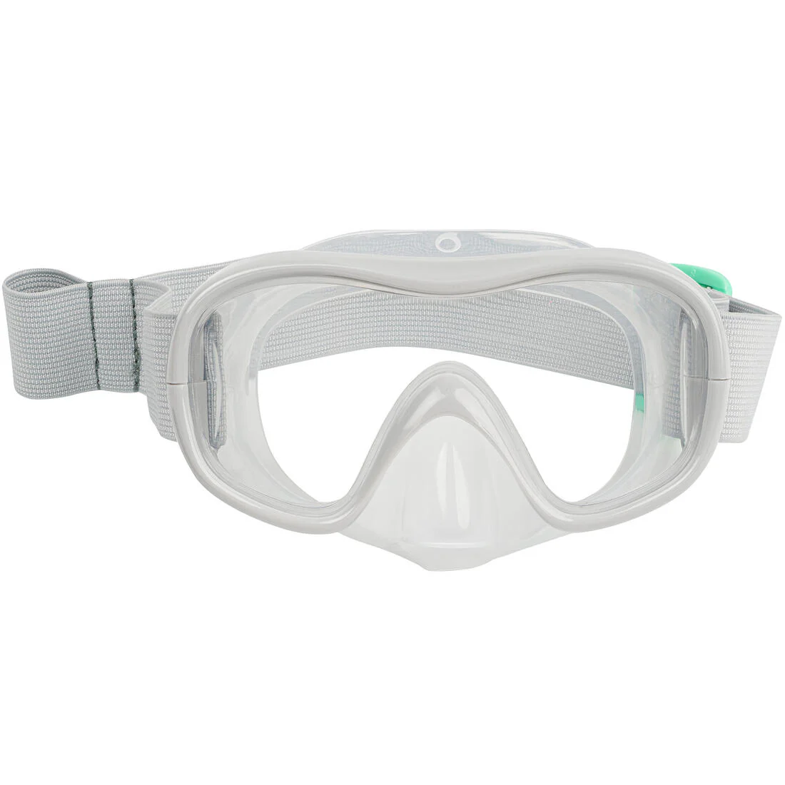 Kit Máscara + Tubo Snorkel Subea 100 Niños Gris - Image 3